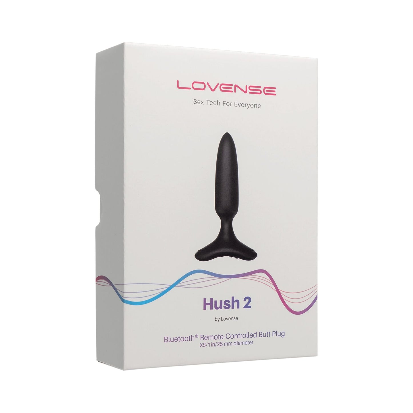 Lovense Hush 2 XS Remote-Control Smart Vibrating Anal Plug