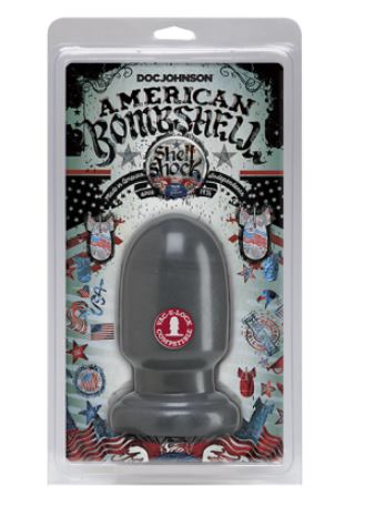 Doc Johnson American Bombshell – Shell Shock S – Gun Metal, diameter 7.4 cm