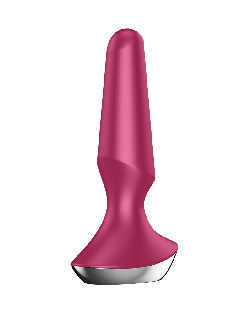 Satisfyer Plug-ilicious 2 Berry: Dual-Motor Smart Vibrating Anal Plug