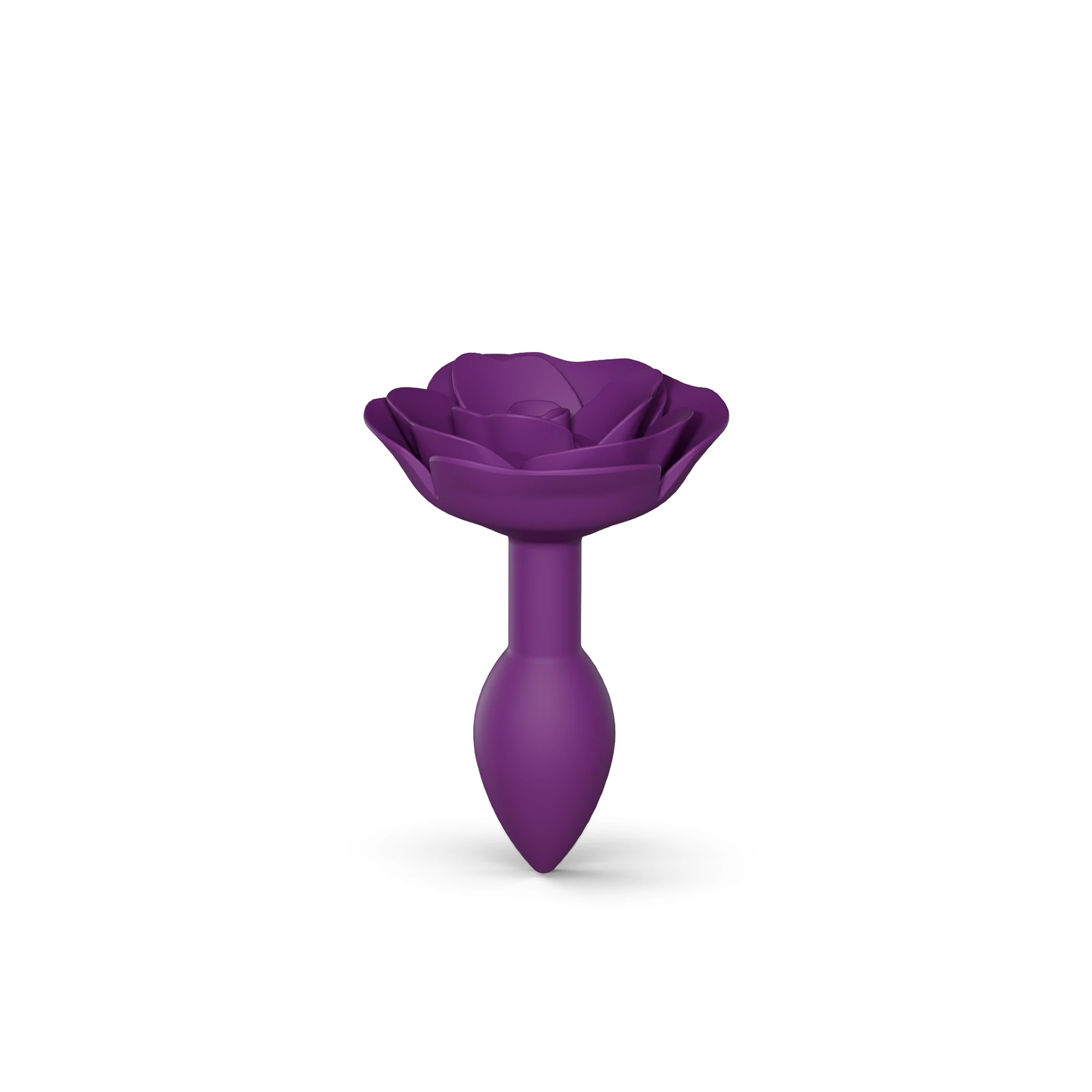 Love To Love Silicone Anal Plug OPEN ROSES S Size – Purple Rain