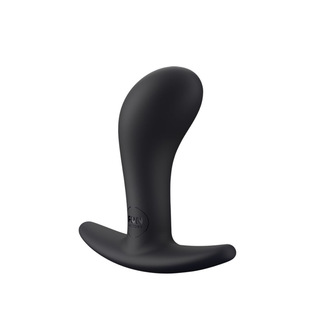 Fun Factory BOOTIE M Anal Plug, Black, Diameter 3.3 cm, Slim Base