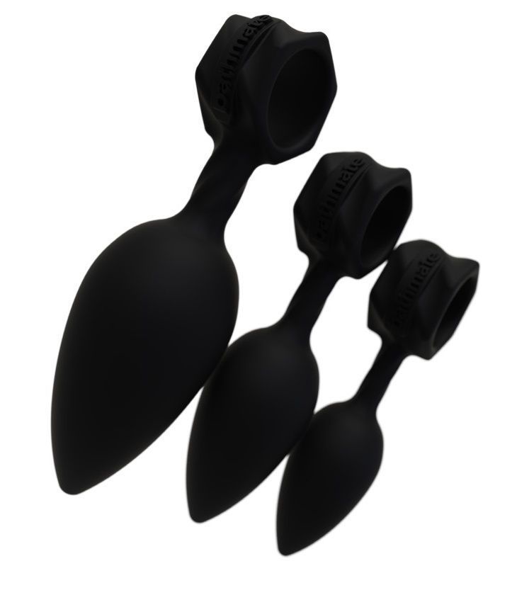 Bathmate Anal Training Plugs Set – diameters 2.5 cm – 3.1 cm – 3.8 cm