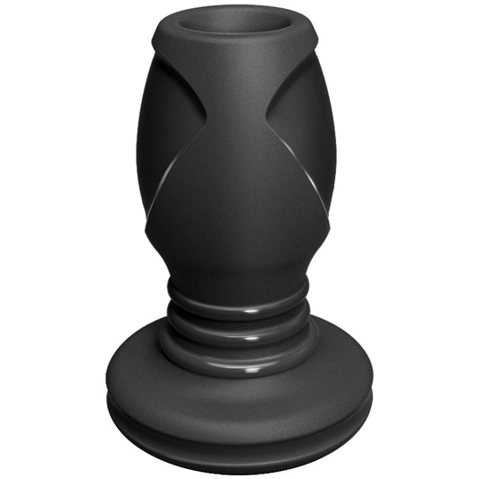 Anal Tunnel Doc Johnson Platinum Premium Silicone — The Stretch — Small — Black