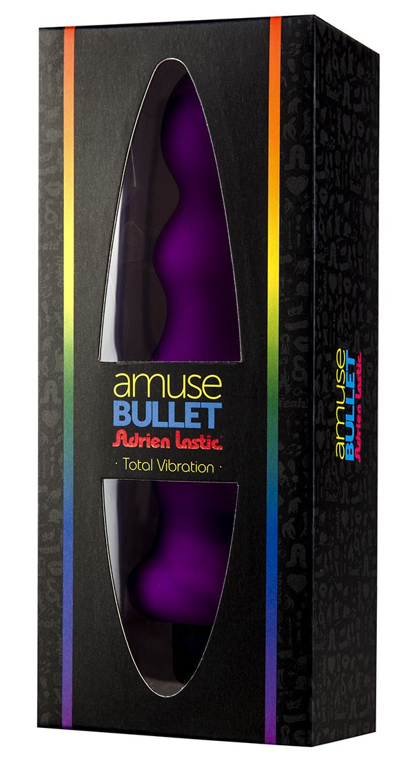 Adrien Lastic Bullet Amuse vibrating anal plug Purple