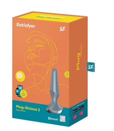 Satisfyer Plug-ilicious 2 Ice Blue
