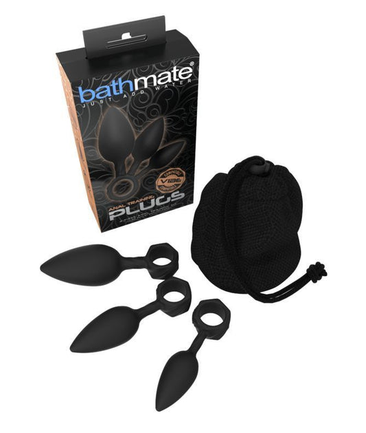 Bathmate Anal Training Plugs Set – diameters 2.5 cm – 3.1 cm – 3.8 cm