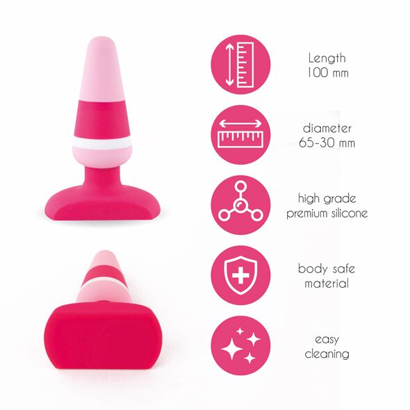 Anal plug FeelzToys – Plugz Butt Plug Colors Nr. 2