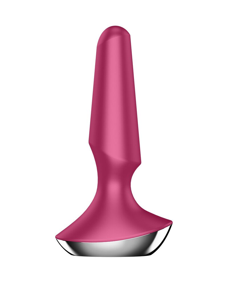Satisfyer Plug-ilicious 2 Berry: Dual-Motor Smart Vibrating Anal Plug