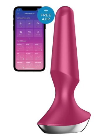 Satisfyer Plug-ilicious 2 Berry vibrating anal plug