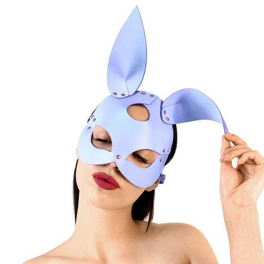 Leather bunny mask