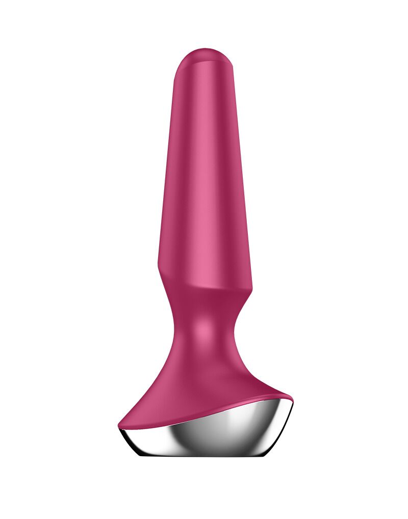 Satisfyer Plug-ilicious 2 Berry: Dual-Motor Smart Vibrating Anal Plug