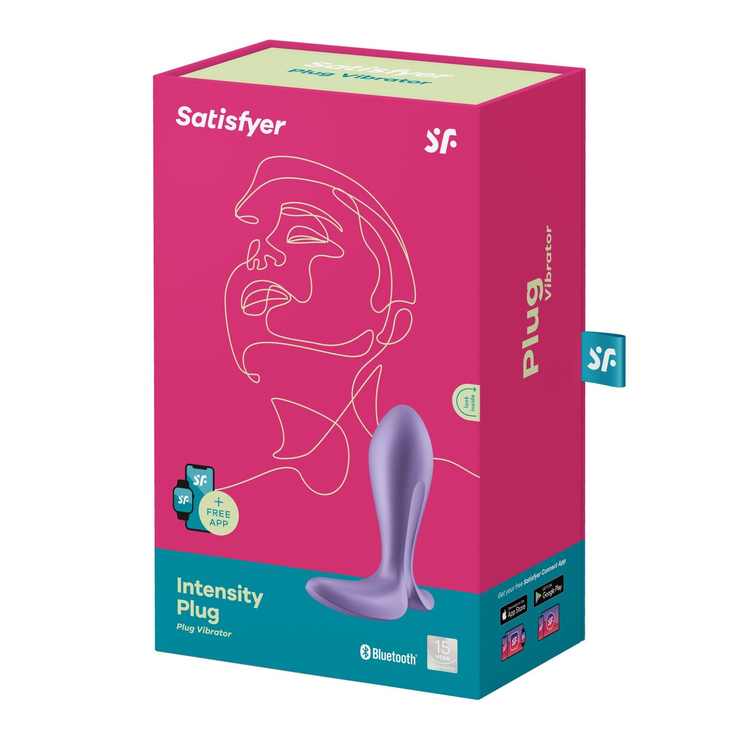 Satisfyer Intensity Plug Smart Vibrating Anal Plug