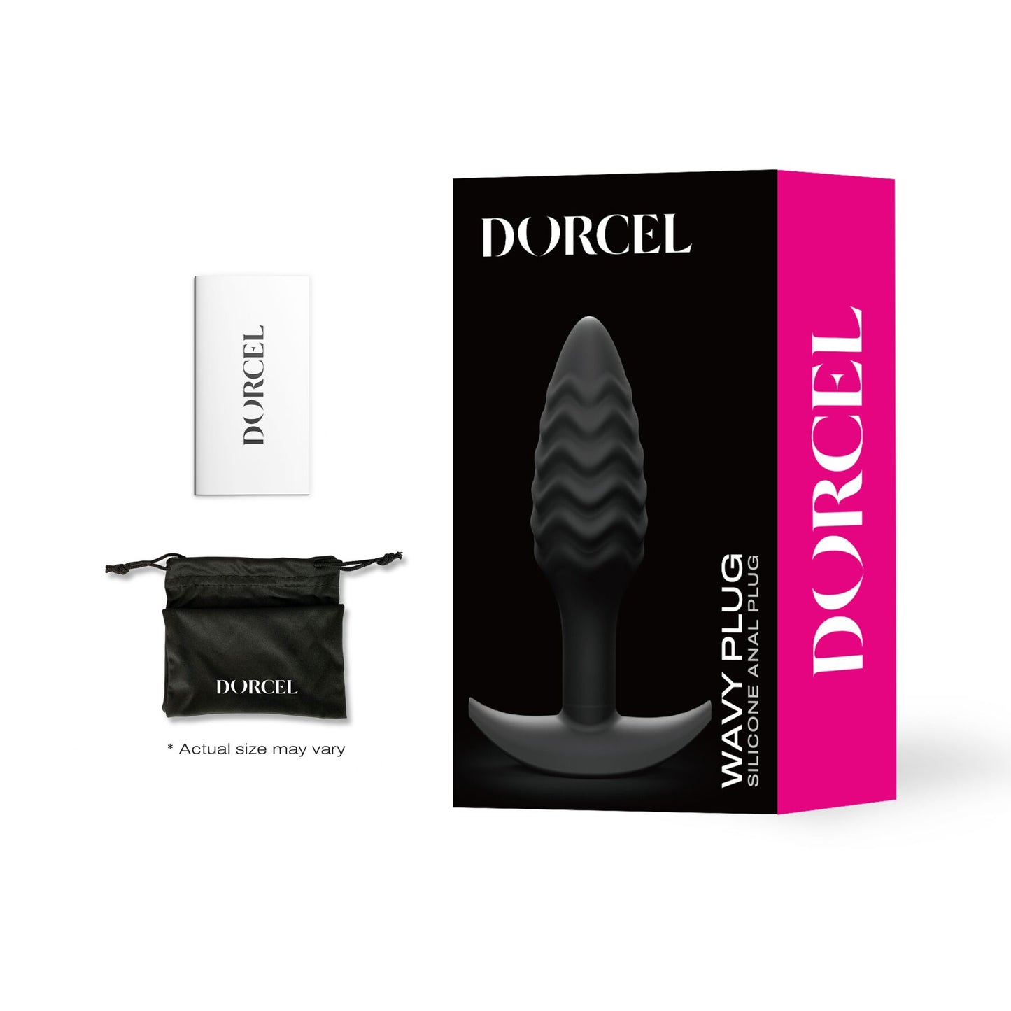 Dorcel WAVY PLUG Anal Plug, 3 cm diameter, silicone