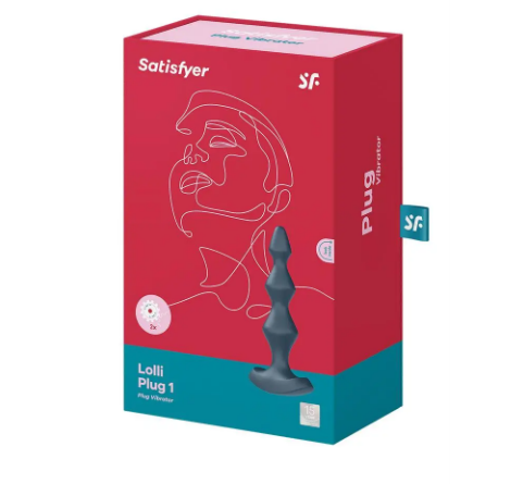 Satisfyer Lolli-Plug 1 dark teal anal plug