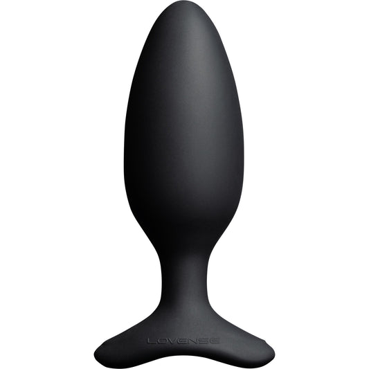 Lovense Hush 2 smart vibrating anal plug Black M