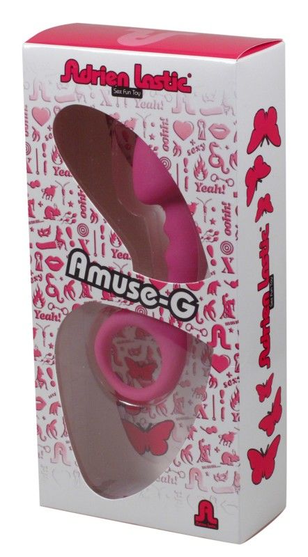 Anal plug Adrien Lastic Budy Pink with stimulating neck, max diameter 2.5 cm