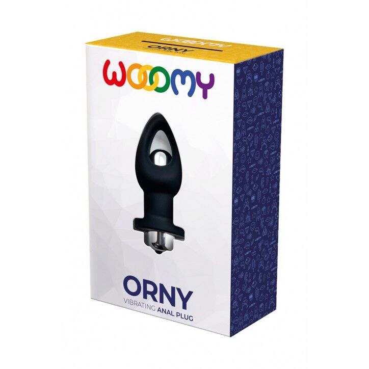The Wooomy Orny anal plug Black