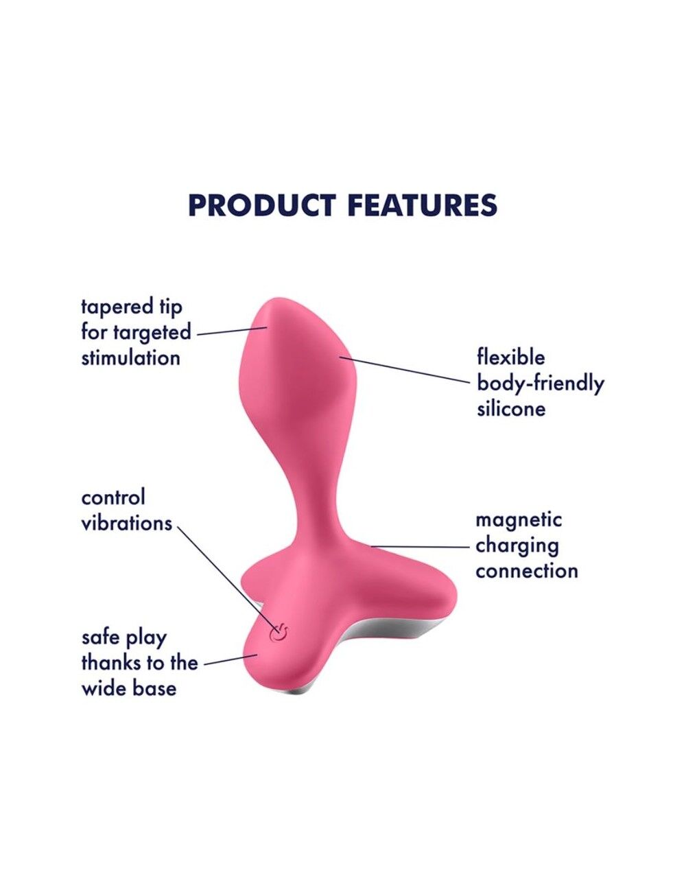 Satisfyer Game Changer anal plug Pink