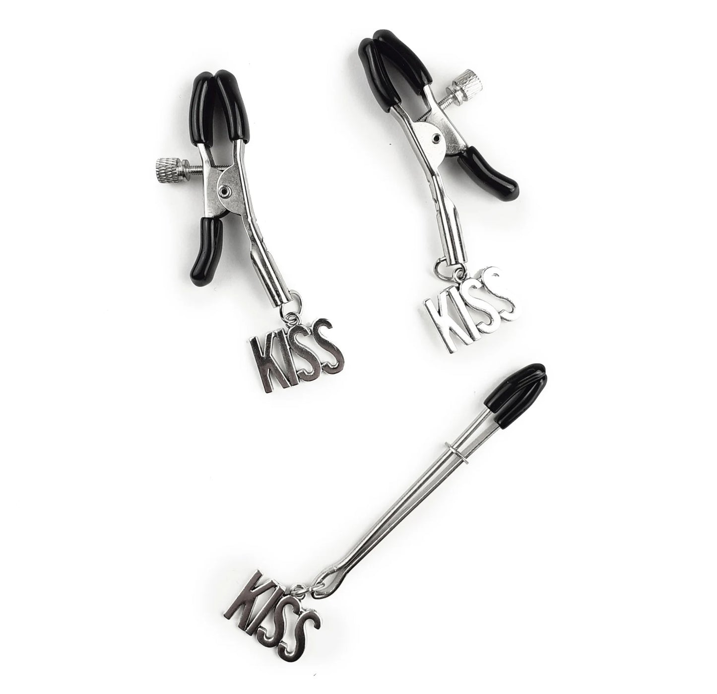 Nipple and clit clamps set