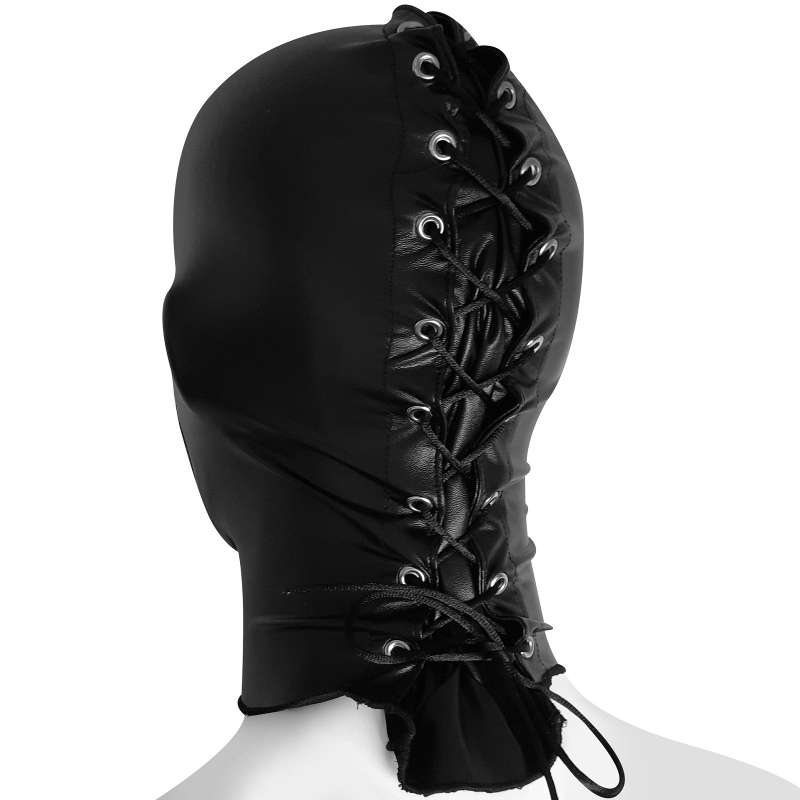 Open eyes and nose bondage hood – NeDlyaSkuki