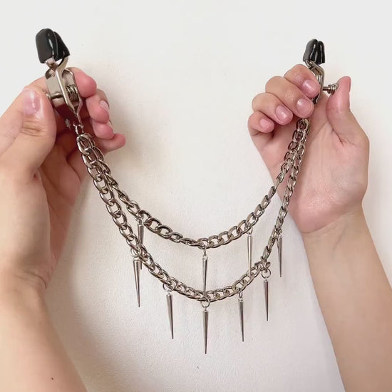 hard level bdsm nipple clamps