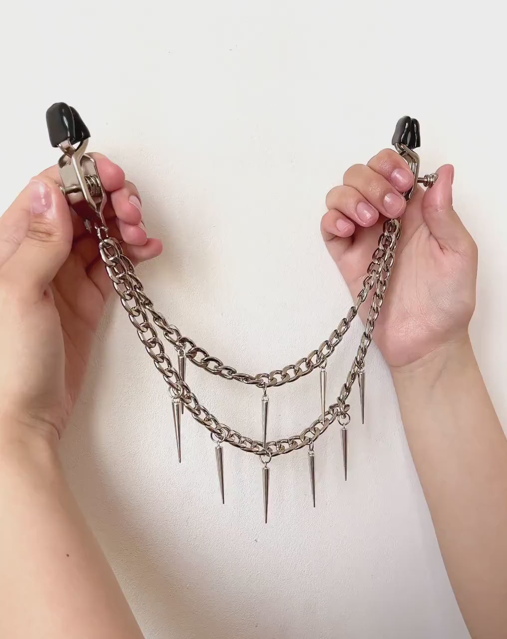 hard level bdsm nipple clamps