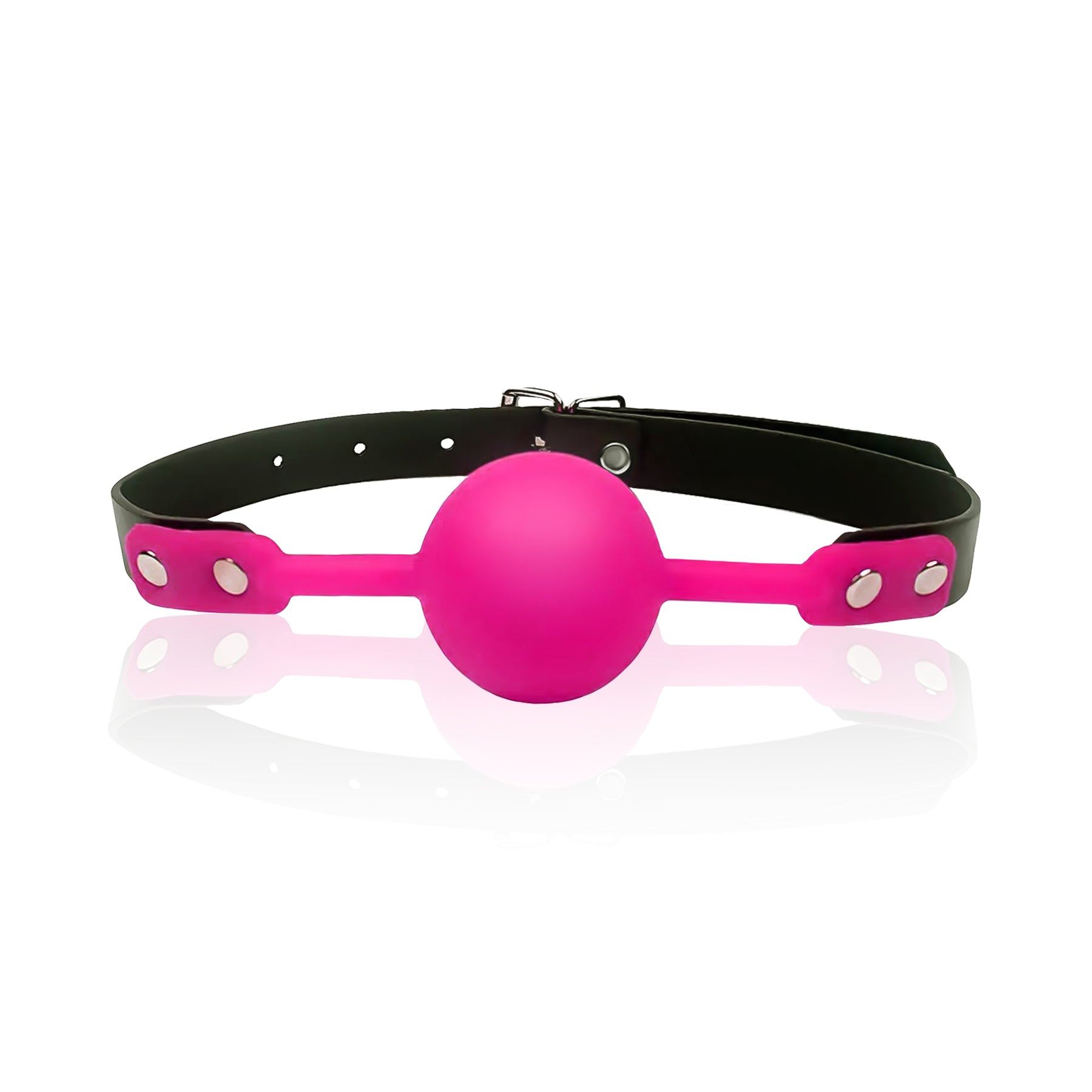 bdsm ball gag pink