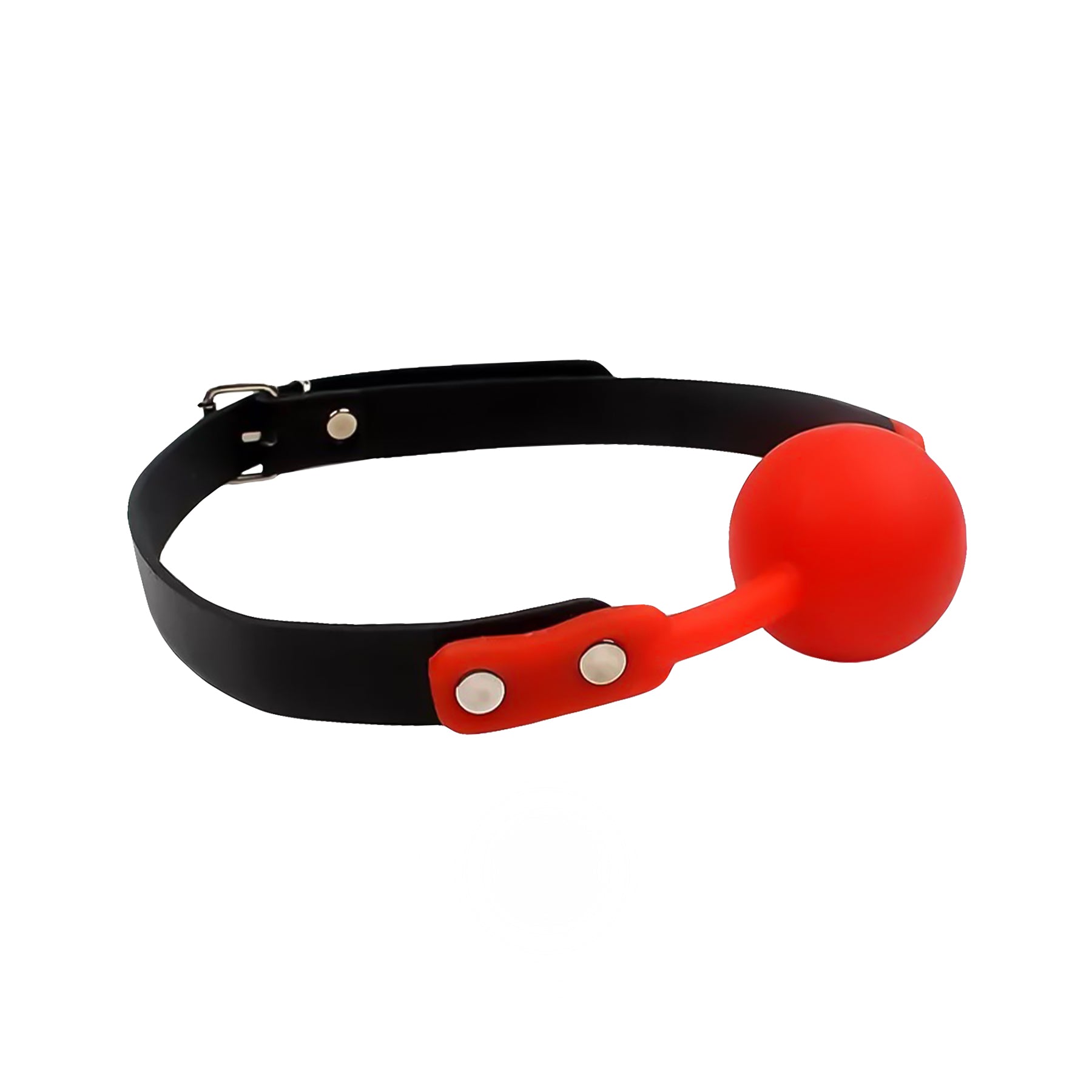 bdsm ball gag red