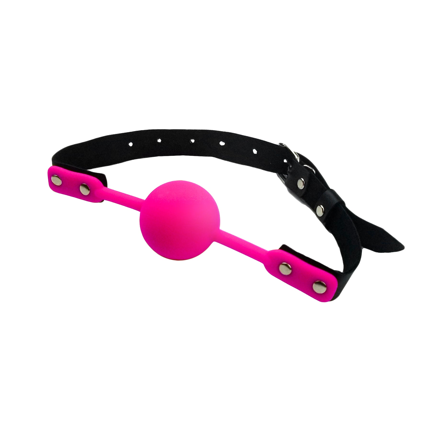 bdsm ball gag pink