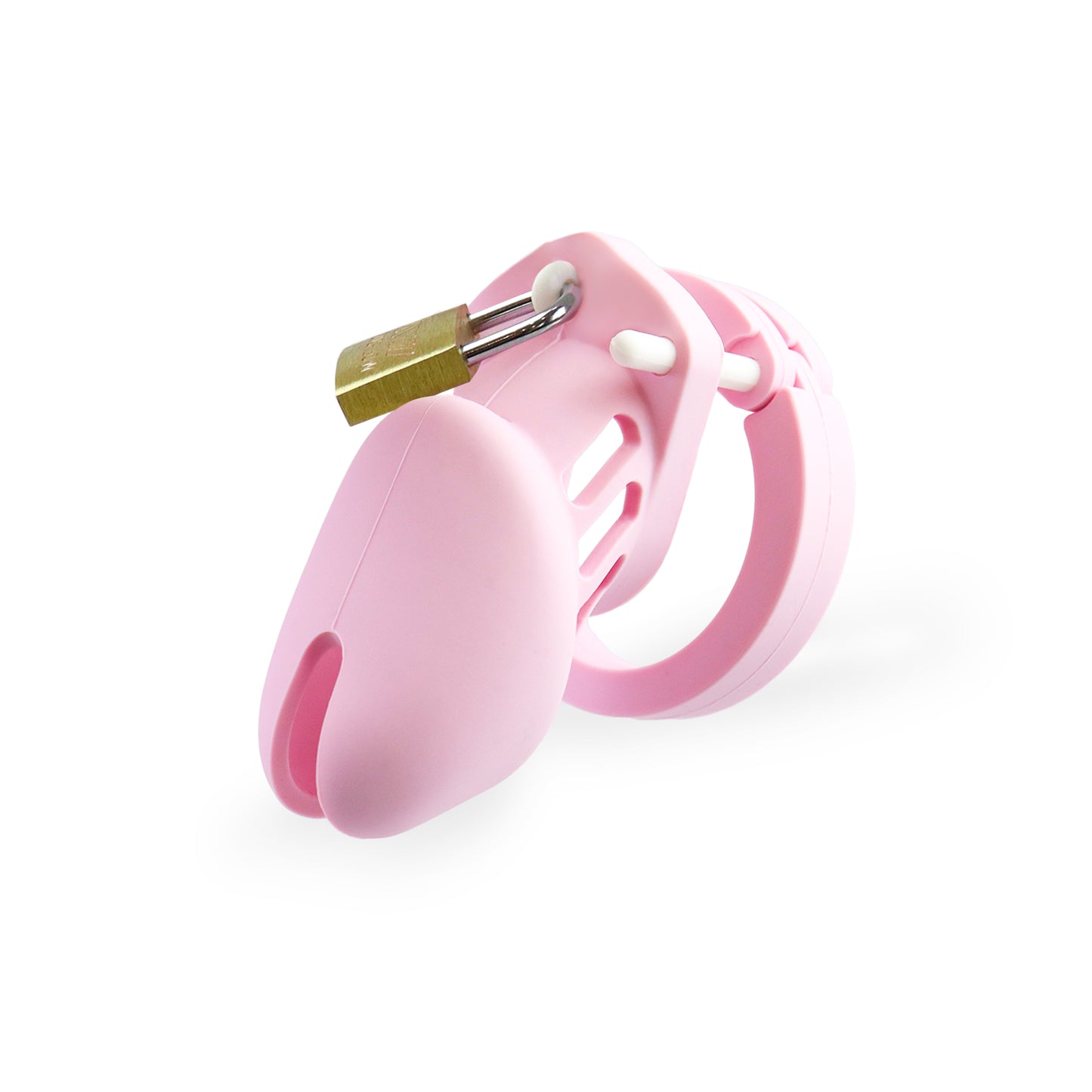 chastity bdsm male cage pink